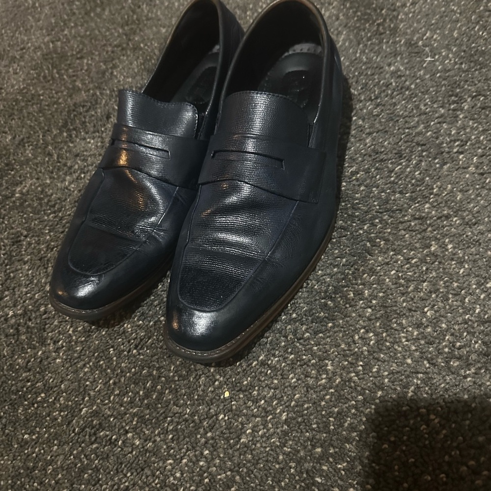 Cole HAAN Black Loafers